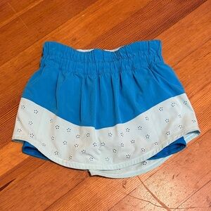 Lululemon Blue Patterned Skort